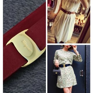Salvatore Ferragamo - Ferragamo☆ヴァラベルトの通販|ラクマ