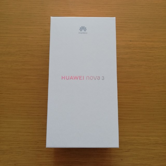 ANDROID(アンドロイド)の新品未開封　HUAWEI nova 3 本体　Black スマホ/家電/カメラのスマートフォン/携帯電話(スマートフォン本体)の商品写真