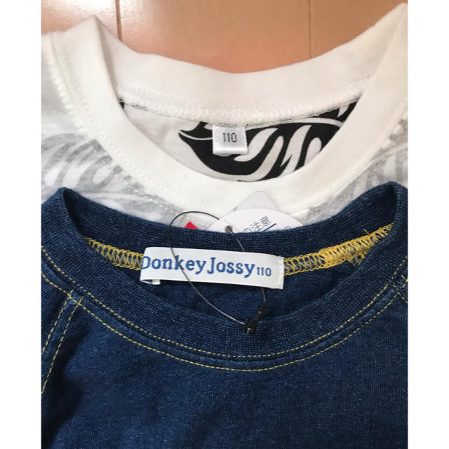 Donkey Jossy(ドンキージョシー)の新品未使用 ★ Tシャツ まとめ売り 男の子 100 110 キッズ/ベビー/マタニティのキッズ服男の子用(90cm~)(Tシャツ/カットソー)の商品写真