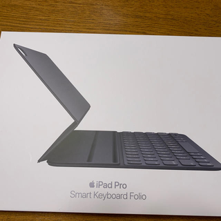 アップル(Apple)の超美品 smart keyboard folio ipad pro11インチ(iPadケース)