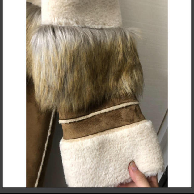 【最終値下げ】FUR DOCKING MOUTON COAT