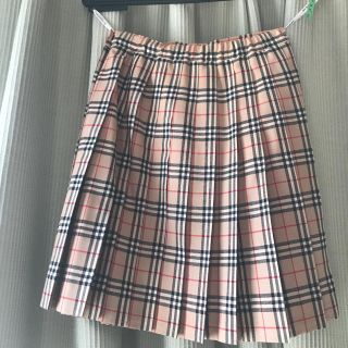 バーバリー(BURBERRY)のキッズバーバリー140cmチェックスカート(スカート)