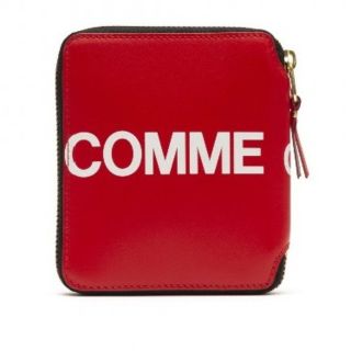 コムデギャルソン(COMME des GARCONS)のCOMME des GARCONS Huge Logo Wallet Red(折り財布)