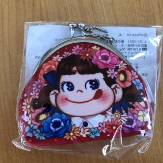 フジヤ(不二家)の非売品☆ぺこちゃん ミニがま口(コインケース)