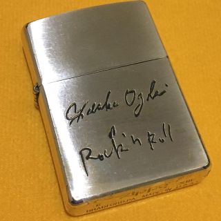 ZIPPO - ZIPPO 尾崎豊 限定 サイン刻印 Rock'nRollの通販｜ラクマ