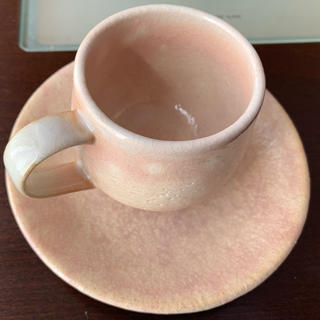 萩焼 デミタスコーヒーカップ＆ソーサー(食器)