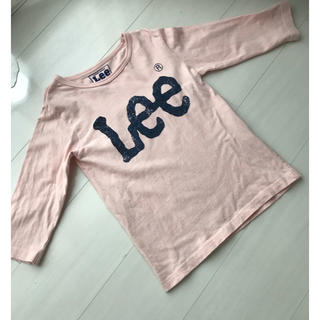 リー(Lee)のlee kids 130 ロゴ tシャツ ストンプスタンプ 七分袖(Tシャツ/カットソー)