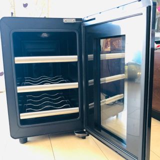 BONさま専用】LOUNGE 6本収納ワインセラー LNE-W306B 家庭用の通販 by
