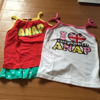 アナップキッズ(ANAP Kids)のANAP＊キャミソール2枚セット(その他)