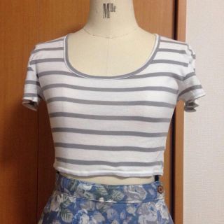 トップショップ(TOPSHOP)のTOPSHOP クロップドT(Tシャツ(半袖/袖なし))