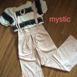 ミスティック(mystic)のmystic ワイドサロペットパンツ(サロペット/オーバーオール)