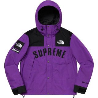 シュプリーム(Supreme)のL Supreme Arc Logo Mountain Parka Purple(ナイロンジャケット)