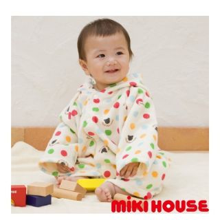 ミキハウス(mikihouse)のMIKI HOUSE 新品 バスローブ(バスローブ)