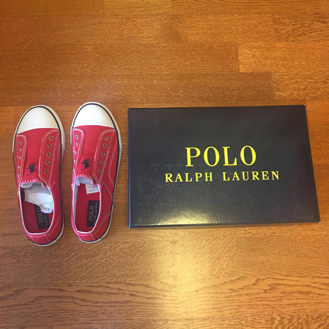 POLO RALPH LAUREN(ポロラルフローレン)の新品 未使用 正規品 【ポロ ラルフローレン】 スニーカー レディースの靴/シューズ(スニーカー)の商品写真