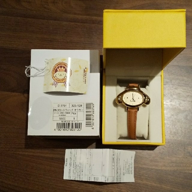 サンリオ(サンリオ)のポムポムプリン 腕時計 20thアニバーサリー レディースのファッション小物(腕時計)の商品写真