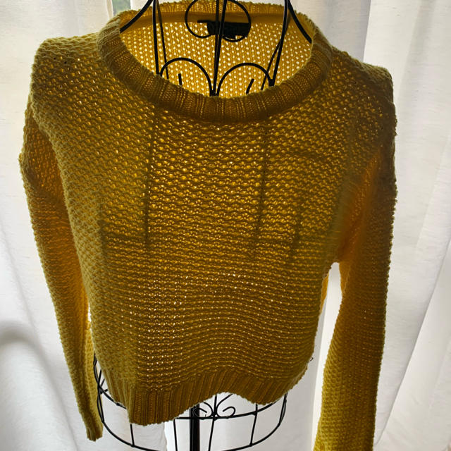 TOPSHOP(トップショップ)のＴＯＰＳＨＯＰ yellow KNIT レディースのトップス(ニット/セーター)の商品写真