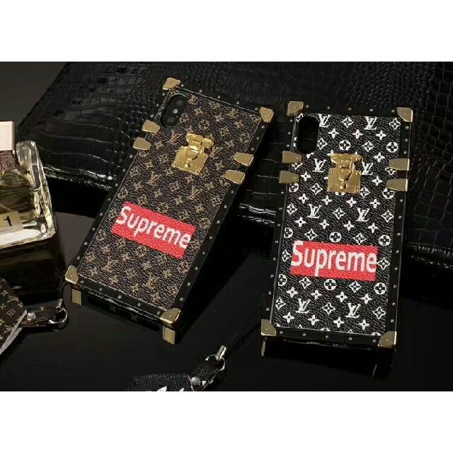 LOUIS VUITTON - Lvxsupreme携帯ケース iphonecaseアイフォンケースの通販 by 吉田 一人's shop｜ルイヴィトンならラクマ