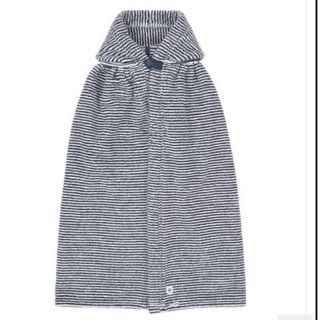 プチバトー(PETIT BATEAU)の《新品・タグ付き》petit bateau タオルケープ ミラレ柄 バスタオル(おくるみ/ブランケット)