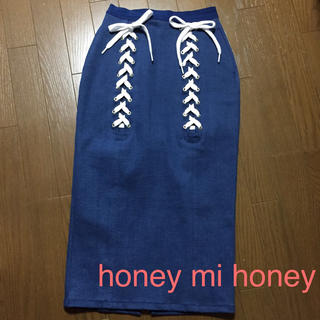 ハニーミーハニー(Honey mi Honey)のhoneymihoneyスカートタグ付き(ロングスカート)