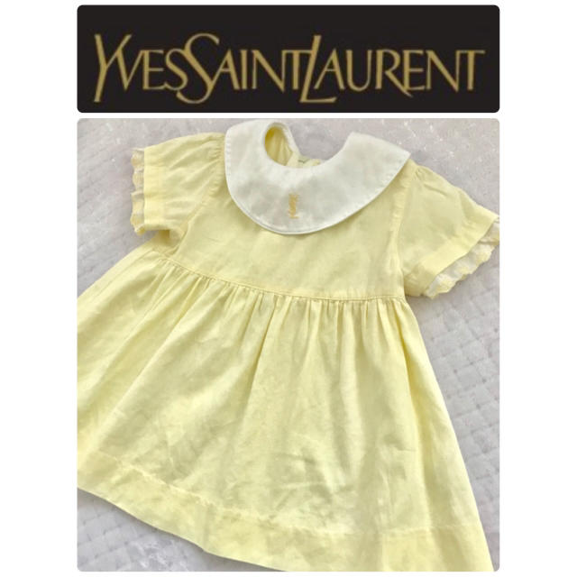Yves Saint Laurent Beaute(イヴサンローランボーテ)のイヴサンローラン ワンピース キッズ/ベビー/マタニティのベビー服(~85cm)(ワンピース)の商品写真
