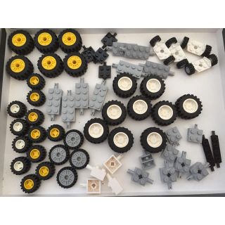 レゴ(Lego)のレゴ 6118 タイヤセット  美中古(知育玩具)