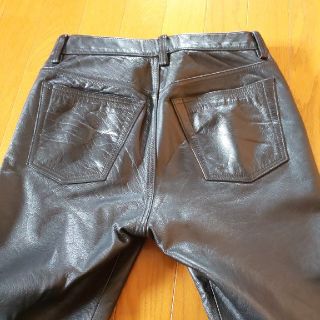 MEN'S BIGI - メンズビギ レザーパンツの通販 by Reborn68's shop