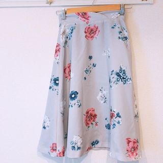 セシルマクビー(CECIL McBEE)のセシルマクビー ♡ 花柄スカート(ひざ丈スカート)