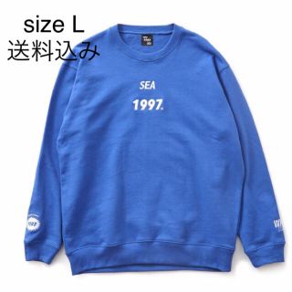 ロンハーマン(Ron Herman)のWind and Sea_ CREWNECK SWEAT_BLUE(スウェット)