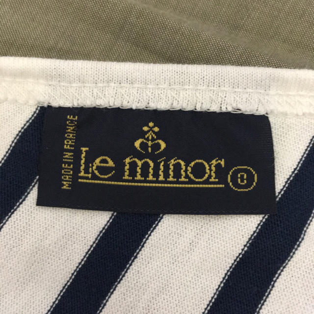 Le Minor(ルミノア)のLe minor ルミノア  バックVカットソー レディースのトップス(カットソー(長袖/七分))の商品写真