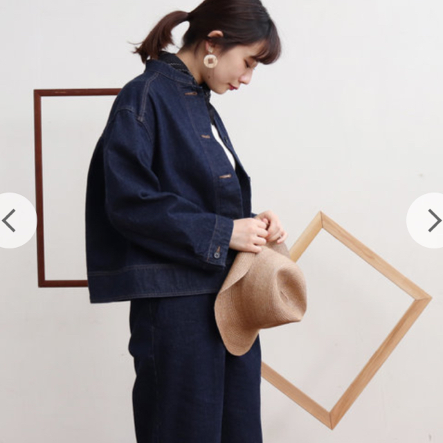 bulle de savon オーバーサイズ デニム ジャケット bulle de savon - yuni デニムジャケットの通販 by umi 's shop