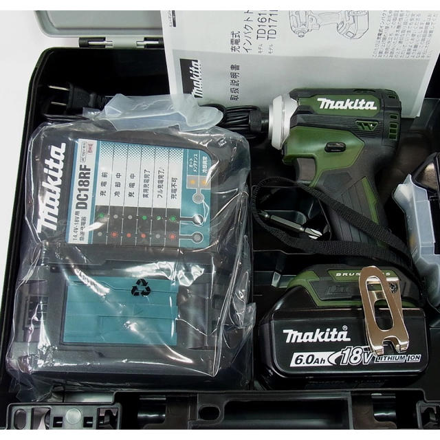 Makita(マキタ)のマキタ 限定色  グリーン インパクトドライバ TD171DGXAG  新品 その他のその他(その他)の商品写真