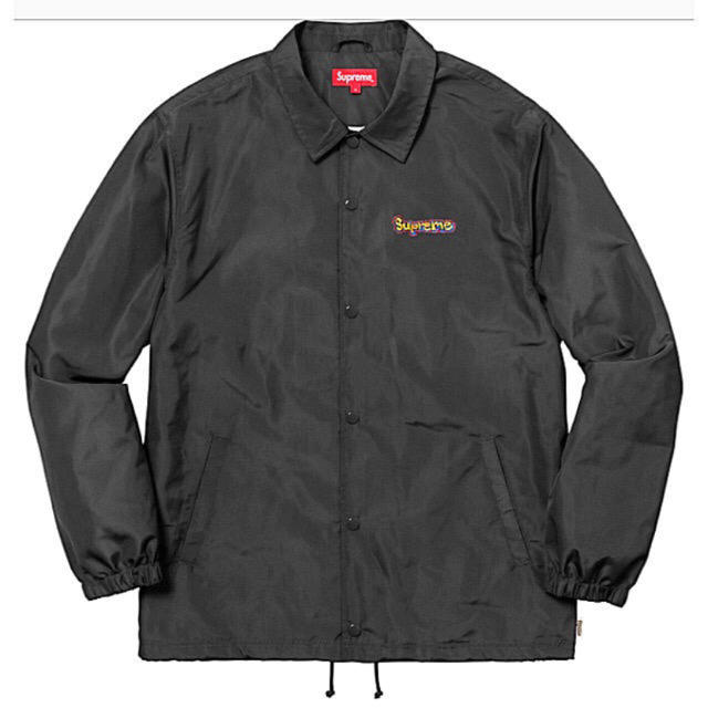 良質新作】 Supreme Gonz Logo Coaches Jacket 黒Mサイズ ナイロン