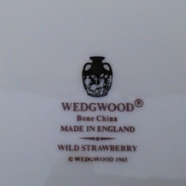 WEDGWOOD(ウェッジウッド)のウェッジウッド  ワイルドストロベリーのオーバルプレート インテリア/住まい/日用品のキッチン/食器(食器)の商品写真