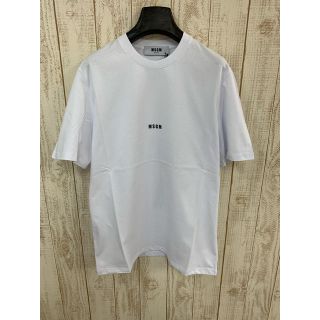 エムエスジイエム(MSGM)のMSGMエムエスジーエム新品チビロゴTシャツ人気ホワイトタグ付き送料込み(Tシャツ/カットソー(半袖/袖なし))