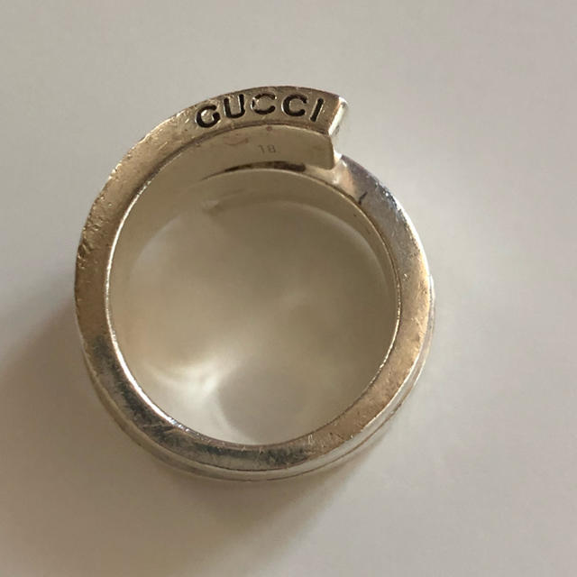 Gucci(グッチ)のGUCCI グッチ シルバーリング 15号 レディースのアクセサリー(リング(指輪))の商品写真