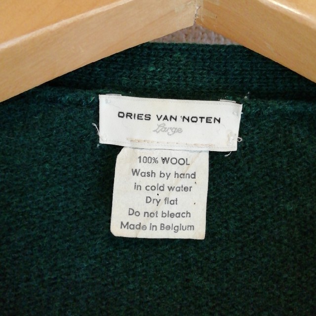 DRIES VAN NOTEN(ドリスヴァンノッテン)の[シナモンレーズン様 専用]ドリスヴァンノッテン　ウールカーディガン メンズのトップス(カーディガン)の商品写真