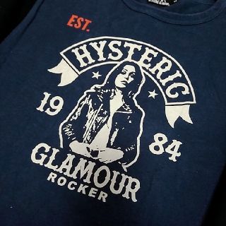 ヒステリックグラマー(HYSTERIC GLAMOUR)のﾋｽﾃﾘｯｸｸﾞﾗﾏｰ　７分袖Tシャツ　xs～m(Tシャツ(長袖/七分))