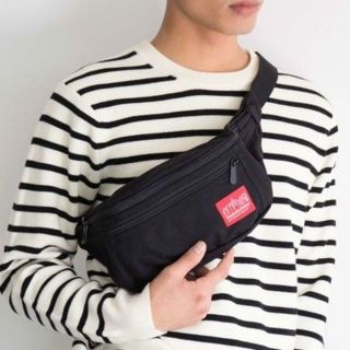 マンハッタンポーテージ(Manhattan Portage)の新品 マンハッタンポーテージ ボディバッグ ショルダー バッグ ナイロン 黒 鞄(ボディバッグ/ウエストポーチ)