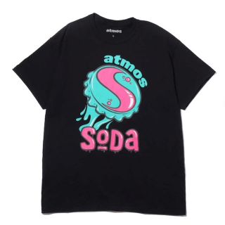 アトモス(atmos)のatmos x DJ SODA TEE BLACK Lサイズ(Tシャツ/カットソー(半袖/袖なし))