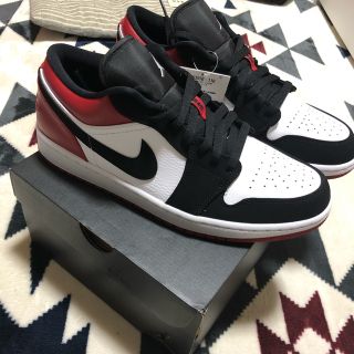 ナイキ(NIKE)のAir Jordan 1 Low Black Toe(スニーカー)