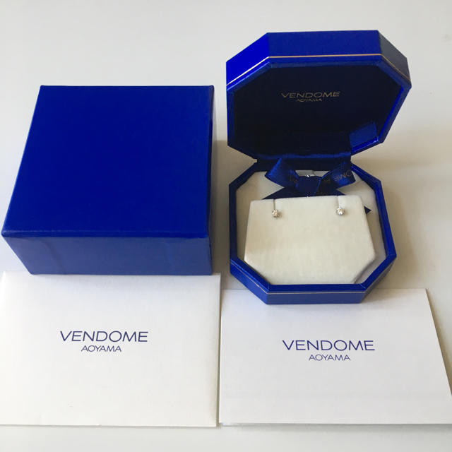 Vendome Aoyama(ヴァンドームアオヤマ)のヴァンドーム青山 ptダイヤモンドピアス レディースのアクセサリー(ピアス)の商品写真