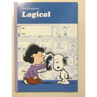 ピーナッツ(PEANUTS)の【スヌーピー】ロジカル・ノート(ノート/メモ帳/ふせん)