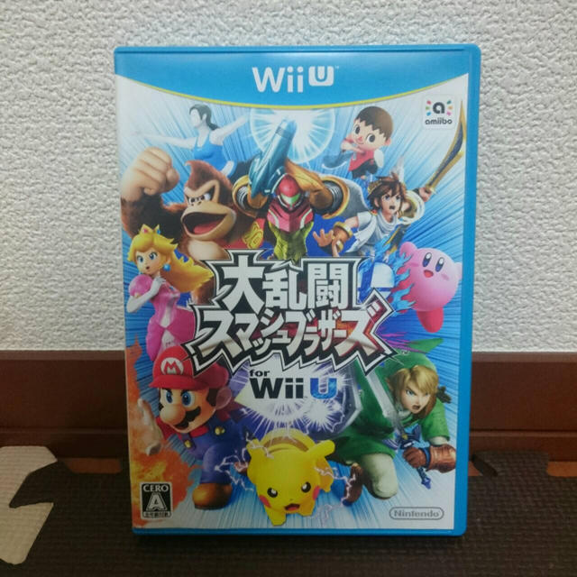 Wii U(ウィーユー)の大乱闘スマッシュブラザーズ  エンタメ/ホビーのゲームソフト/ゲーム機本体(家庭用ゲームソフト)の商品写真