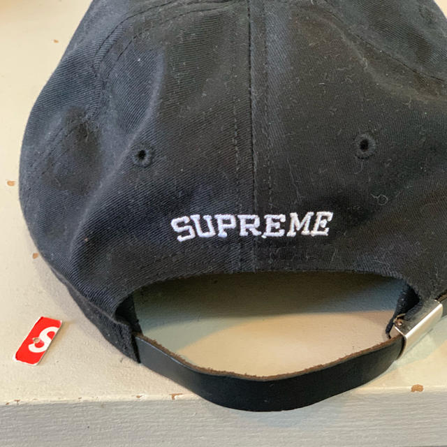 supreme キャップ sロゴ