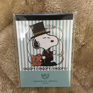 ピーナッツ(PEANUTS)のSNOOPY スヌーピー メモ帳(ノート/メモ帳/ふせん)