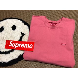 シュプリーム(Supreme)のSupreme small box  pique crewneck S(Tシャツ/カットソー(七分/長袖))