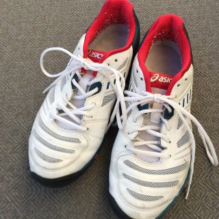 アシックス(asics)のコートサーブ様専用ページ【中古品】着払 asicsテニスシューズ 24.5cm(シューズ)