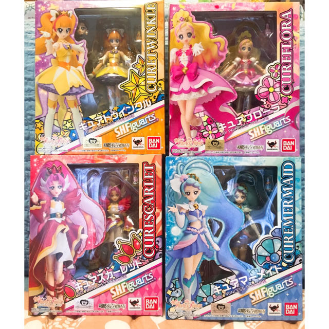 S.H.Figuarts  Go! プリンセスプリキュア 4人セット