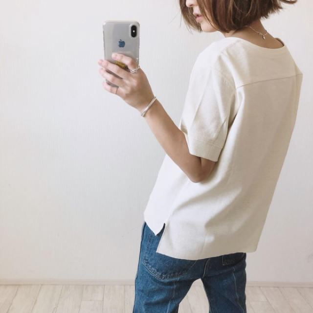 TODAYFUL(トゥデイフル)のstudious wearista mayumiコラボ バスクT レディースのトップス(Tシャツ(半袖/袖なし))の商品写真