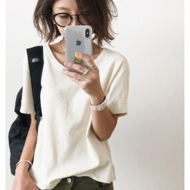 TODAYFUL(トゥデイフル)のstudious wearista mayumiコラボ バスクT レディースのトップス(Tシャツ(半袖/袖なし))の商品写真